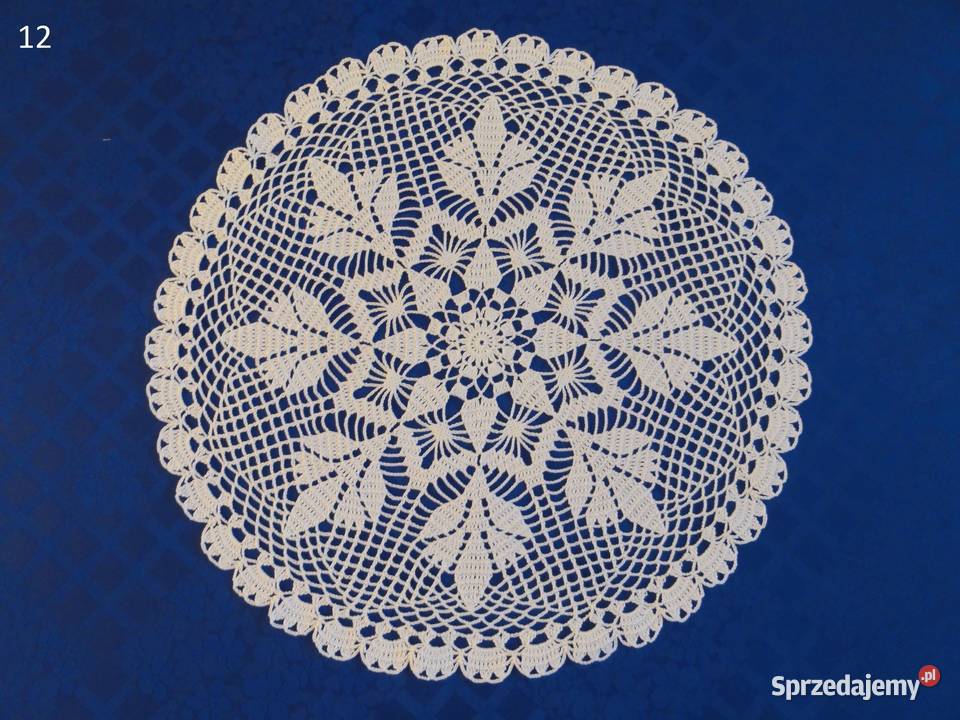 Serwetki różne robione szydełkiem na szydełku Obrusy i serwety Lublin