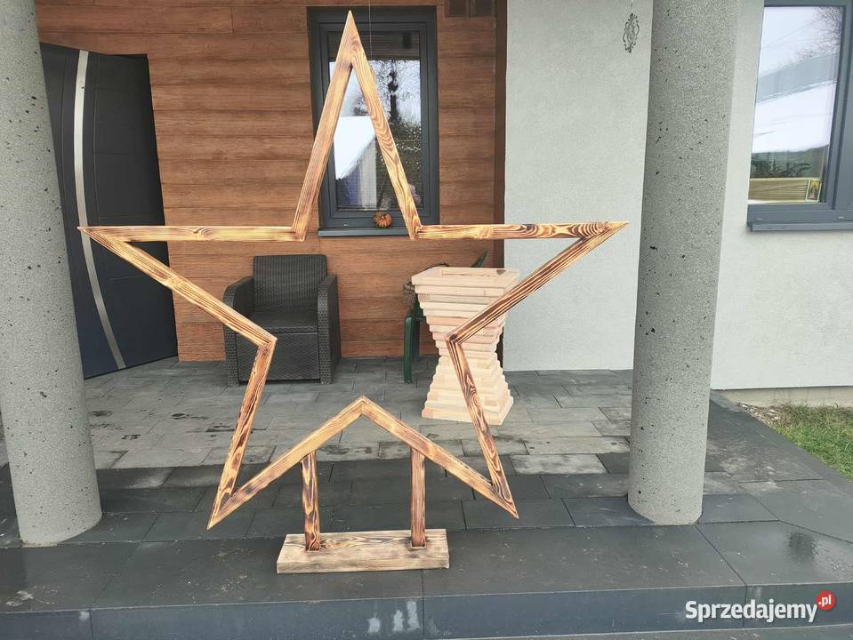 Gwiazdki drewniane Terespol sprzedam
