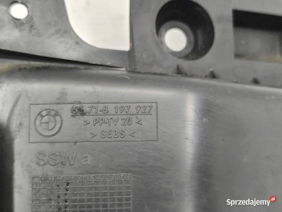 KIEROWNICA DOLOT POWIETRZA BMW E46 8197927 osobowe wielkopolskie