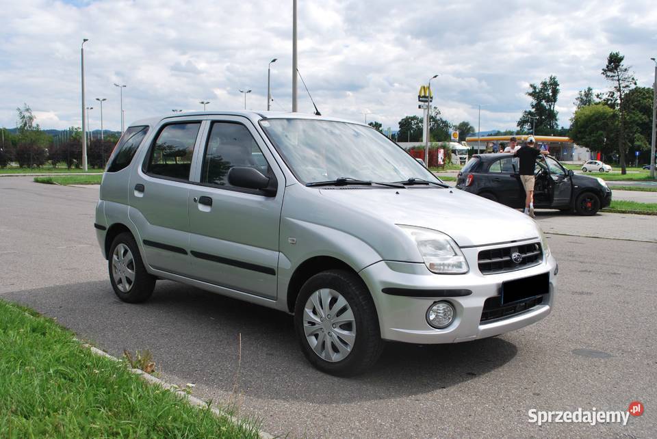 Subaru G3X Justy 13 Benzyna 94 4x4 klima Hak Nowy Sącz