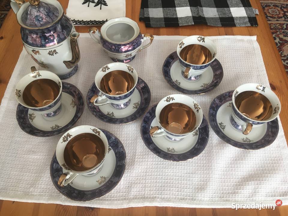 Porcelana Serwis kawowy Chodzież PRL NowyNie Porcelana i szkło Gorzów Wielkopolski