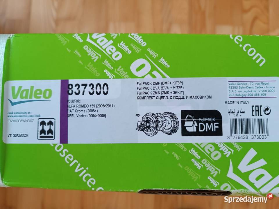 FIAT CROMA 19JTD 150 SPRZEGLOKOLO DWUMASOWE 100000km Łagów