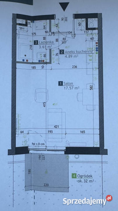 Kawalerka 2607 m ogródek 32 m miejsce postojowe Sprzedaż mazowieckie Warszawa