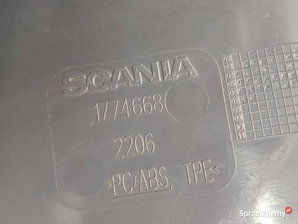 Listwa Podszybie Konsoli Kratki Nawiewu Scania 4 Kratki nawiewu Pleszew