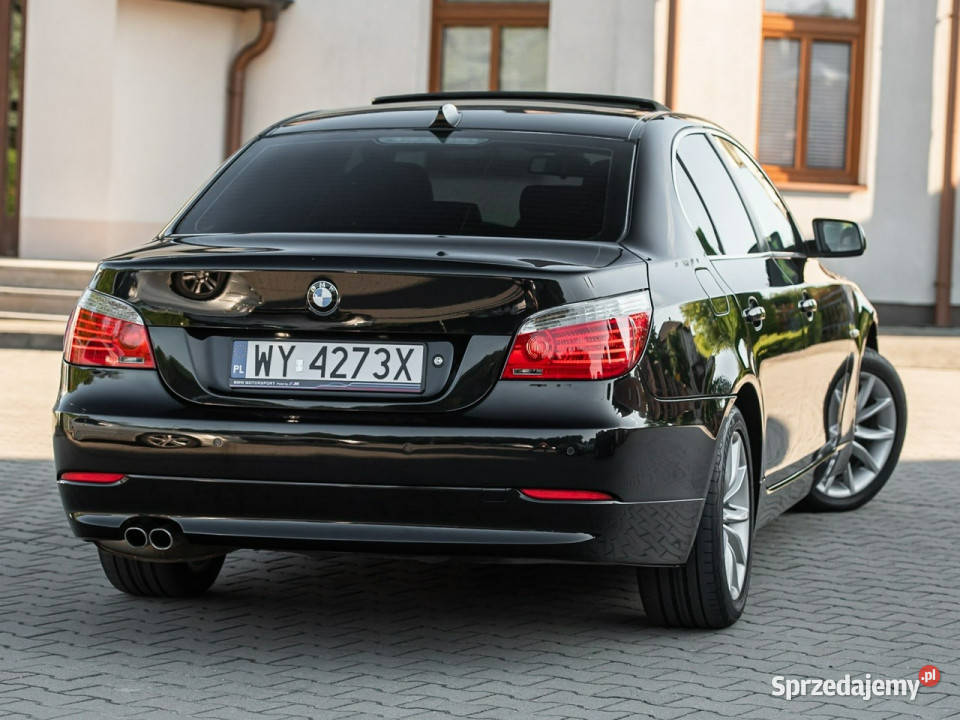 BMW 530 LCI 30d Automat Skóra Navi Szyber Xenon przyciemniane szyby