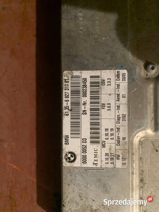 Bmw e60 sterownik moduł fotela 692731701 fotele, kanapy Lublin