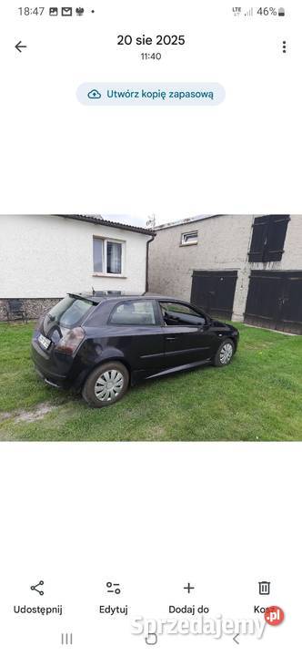 Fiat Stilo 2003 18 16v 133 1800cm3 Stilo Świedziebnia
