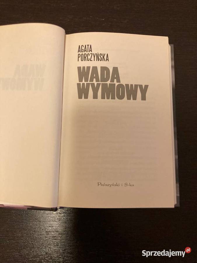 Agata Porczyńska Wada wymowy Elbląg