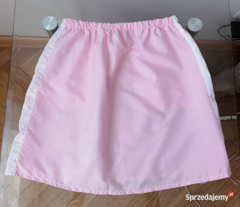 NOWA RÓŻOWA SPORTOWA MINI SPÓDNICZKA Z LAMPASEM łódzkie Łódź