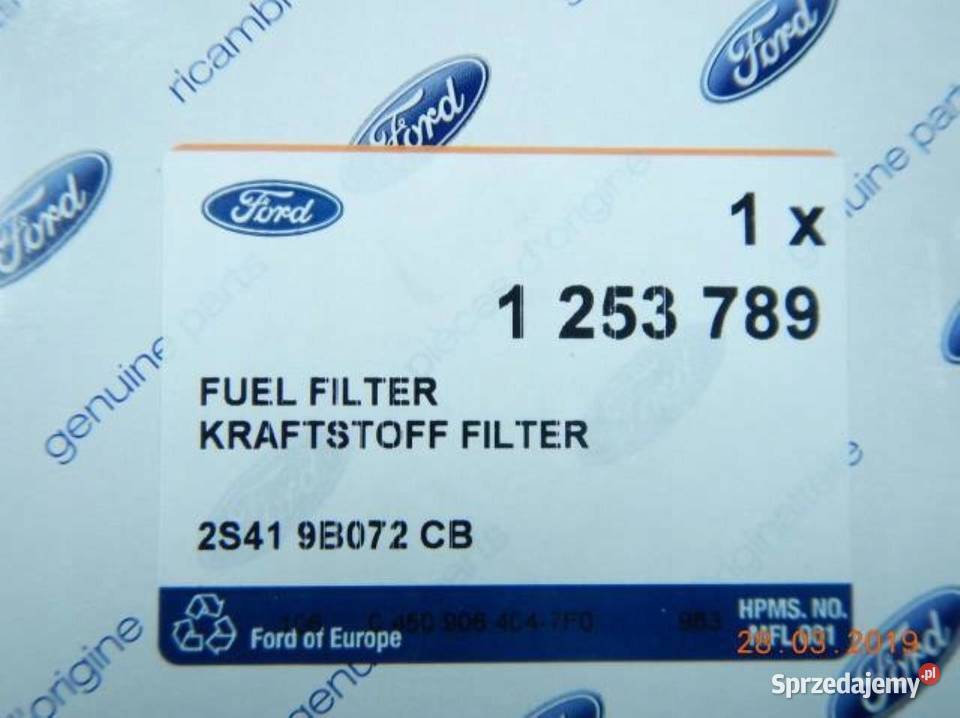 FILTR PALIWA FORD FOCUS TRANSIT CONNECT TOURNEO osobowe lubelskie