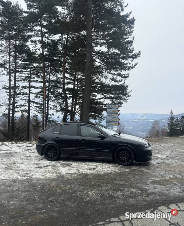 Seat Leon top sport 18t czarny Seat Bielsko-Biała