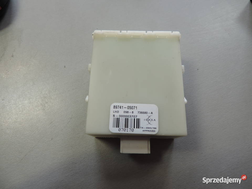 TOYOTA AVENSIS T25 8974105071 MODUŁ ZAMKA Nowy Sącz
