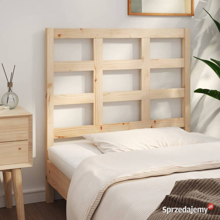 Wezgłowie łóżka 955x4x100 lite drewno sosnowe sprzedam