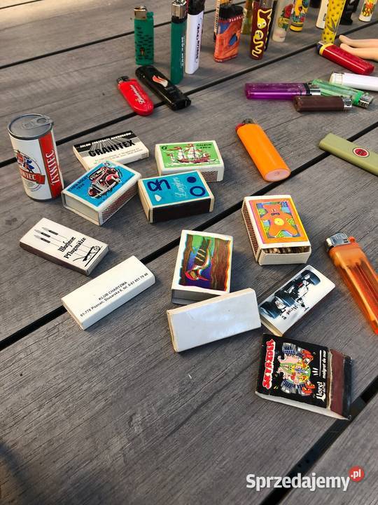 Kolekcja zapalniczek i zapałek z XXw Poznań