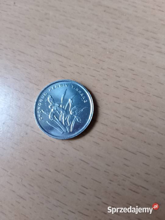 MONETA 1 JIAO z 2009 r Chiny kolekcjonerska 1 wielkopolskie Poznań