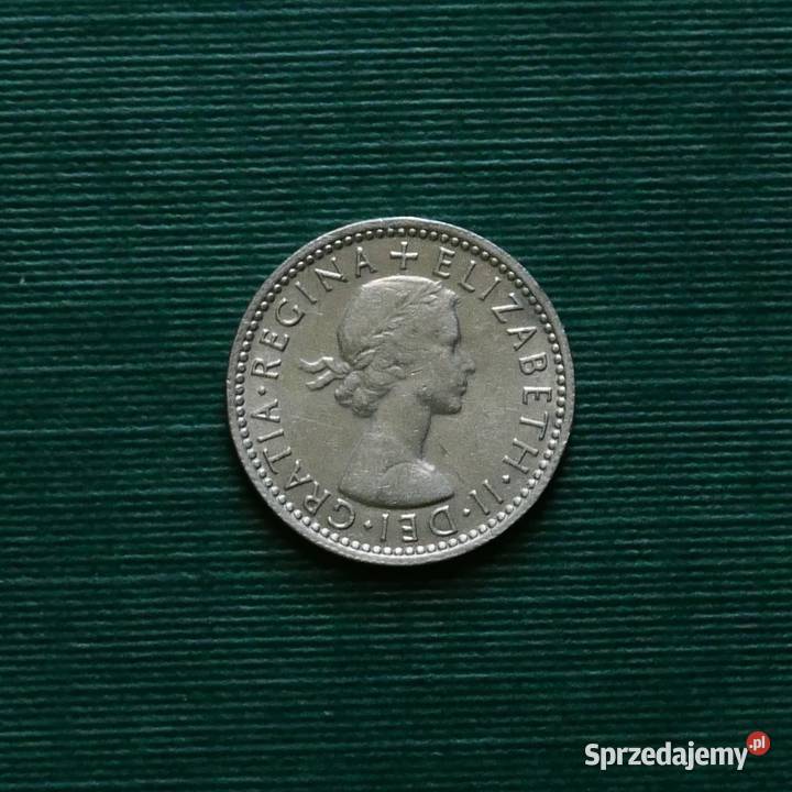 WIELKA BRYTANIA 6 pensów 1964r Numizmatyka śląskie Gliwice