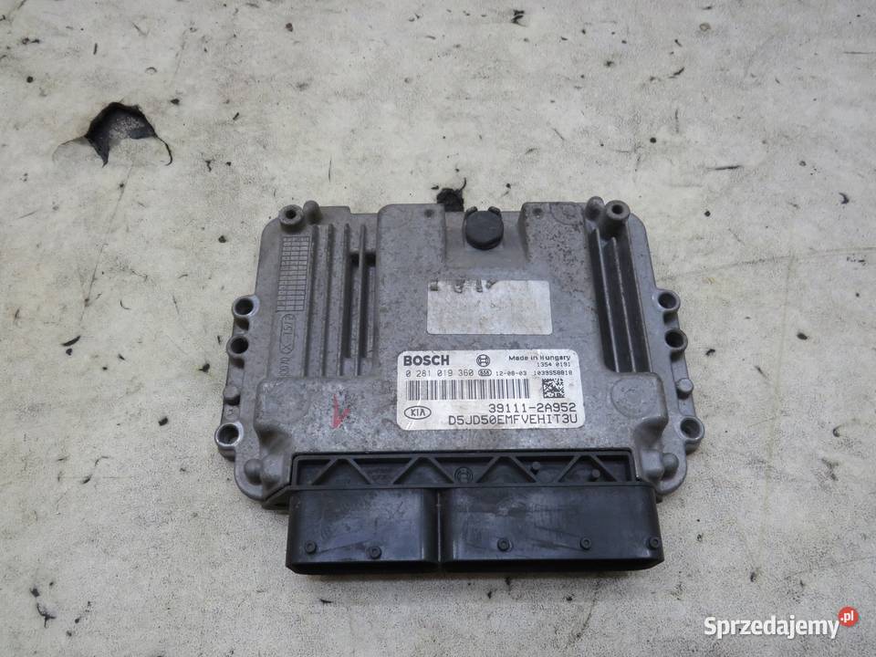 KOMPUTER SILNIKA KIA CEED II 391112A952 lubelskie