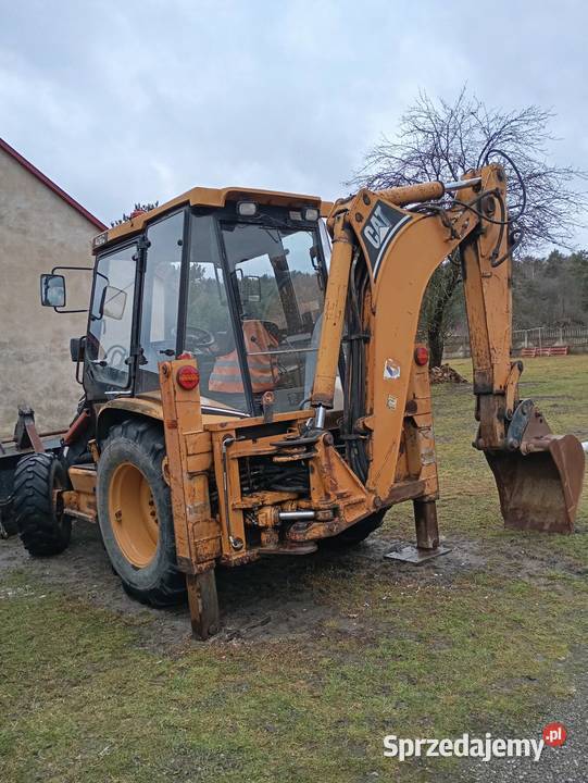 Cat 428c 99r umowa koparko ładowarka 4x4 Rok produkcji 1999 Pilica