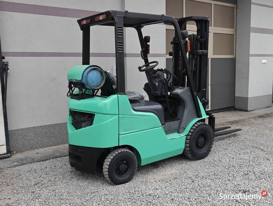 Wózek widłowy Mitsubishi FG15 Lpg Triplex 47m 4 świętokrzyskie Sandomierz sprzedam