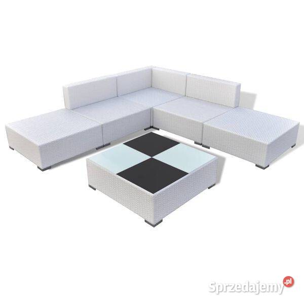 vidaXL 6cz zestaw wypoczynkowy do ogrodu