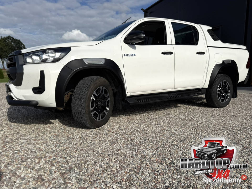 Orurowanie Przednie Rura Bull Bar Toyota Hilux osobowe Karoseria Pasłęk