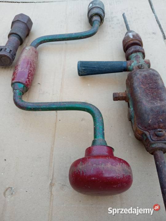 Kolekcjionerskie stare wiertarki ręczne 3 Sosnowiec