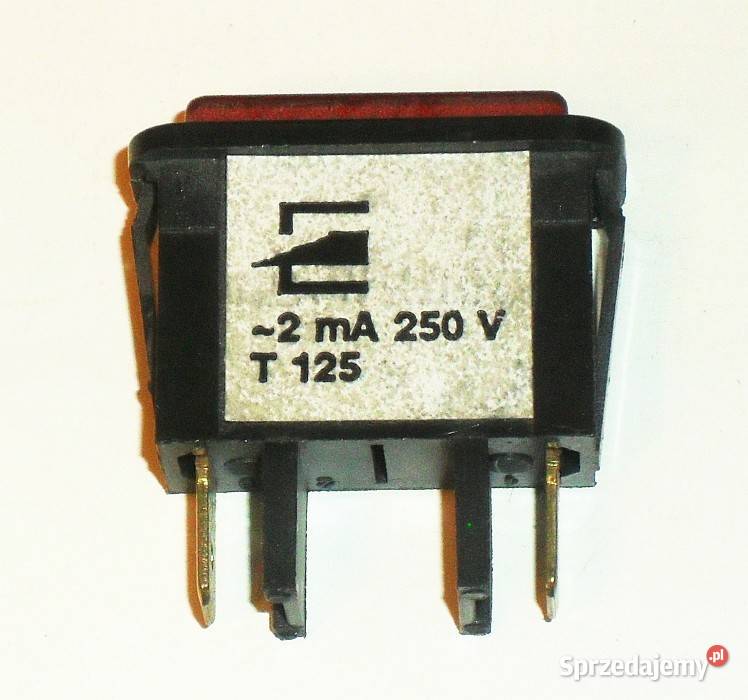 Lampka kontrolna neonówka W5N12 250 V 2 mA Gliwice