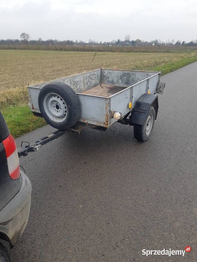 Przyczepka lekka Sam na resorze Poniatowa