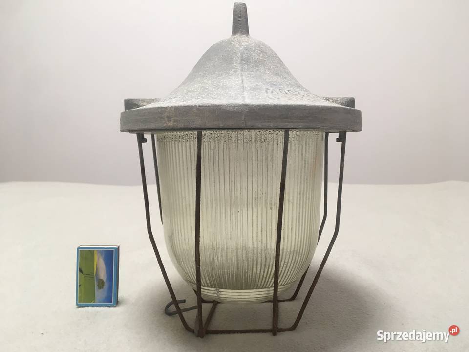 PRL loft industrial vintage lampa wisząca Nowa Kołobrzeg sprzedam