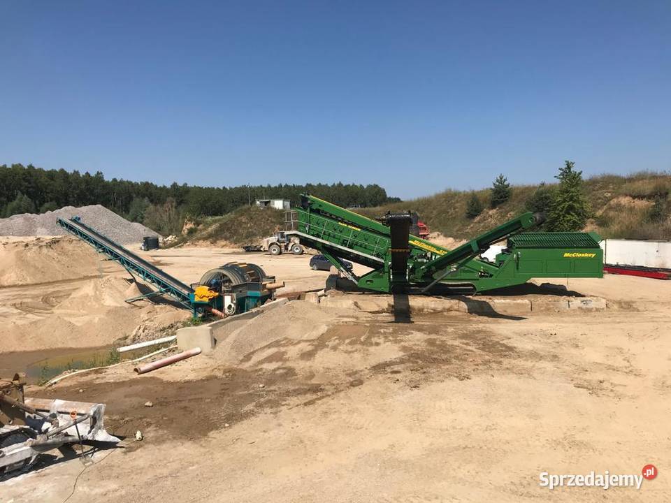 Mobilny przesiewacz McCloskey s190 na mokro Kołodziejewo