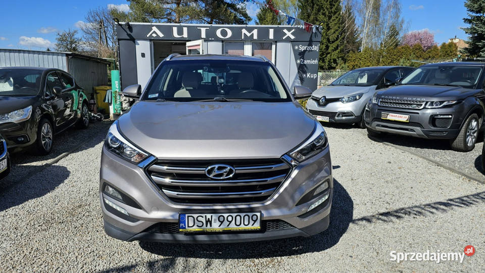 Hyundai Tucson Piękny Salon komputer pokładowy Świdnica