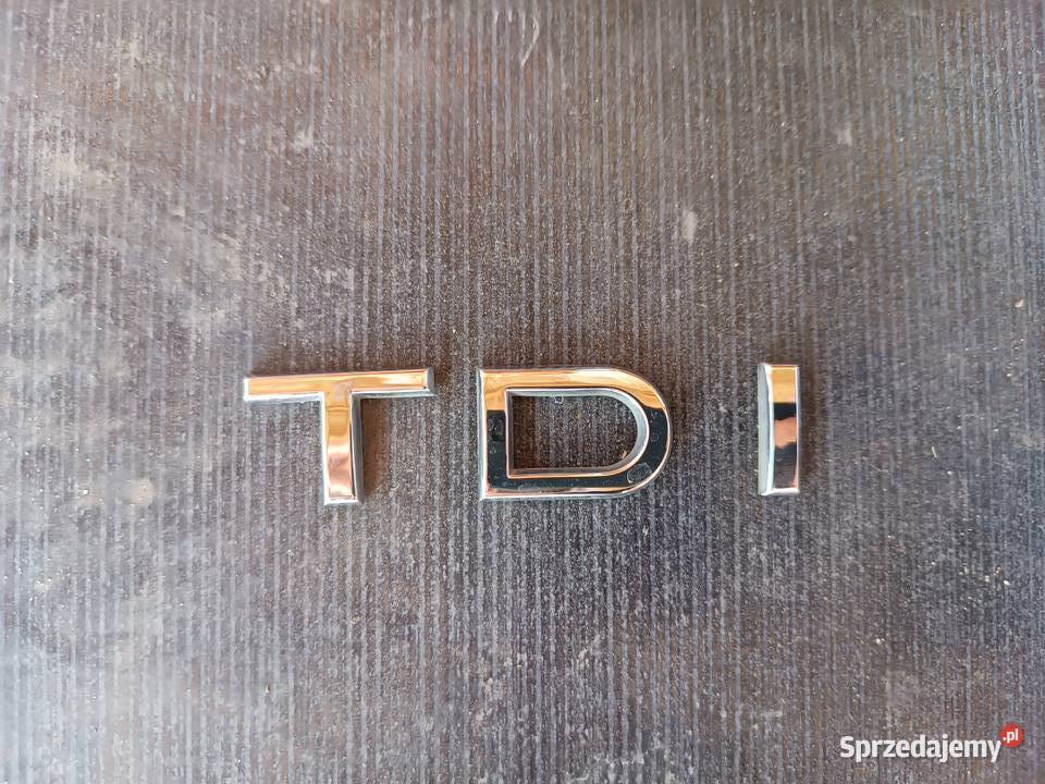 Napisy klapy bagażnika Audi A3 8V TDI Turek sprzedam