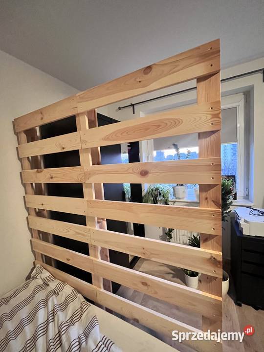 Rama Łóżko paletowe 160x200 sosna niemalowane Wrocław sprzedam