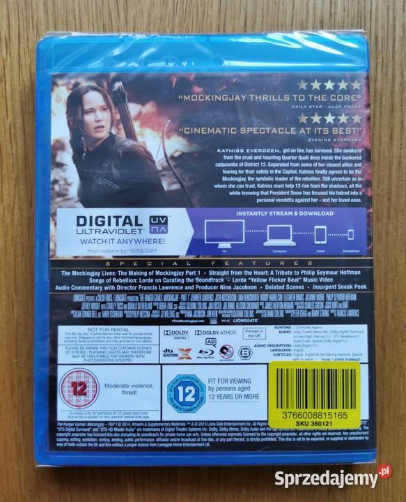 The Hunger Games Mockingjay Part 1 Kosogłos