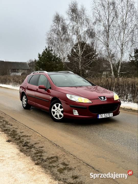 Peugeot 407 kombi 16 HDI 1600cm3 Peugeot świętokrzyskie Łopuszno