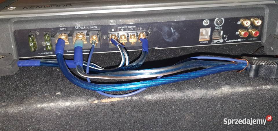 Subwoofer Pioneer ze wzmacniaczem Głośniki śląskie Radzionków