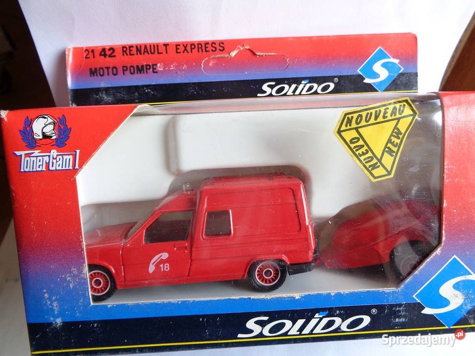 Sprzedam model RENAULT EXPRESS MOTO POMPE Modelarstwo Kowalewo Pomorskie sprzedam