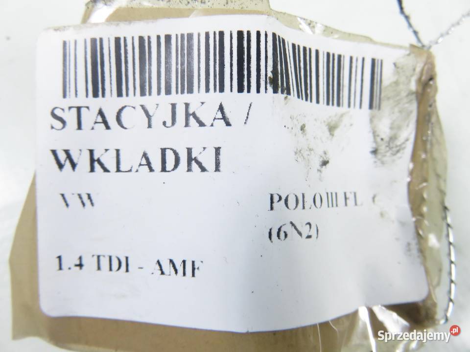 STACYJKA WKŁADKI VW POLO III FL 6N2 357905851F