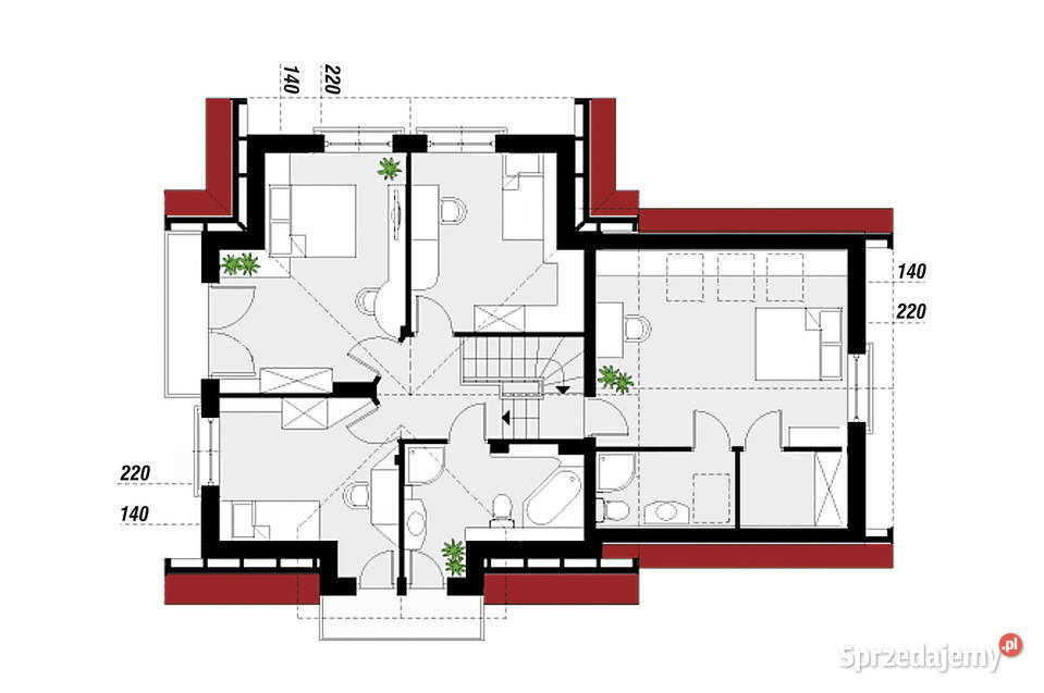 Komfortowy dom duża działka garaż Wilkszyn 209m2
