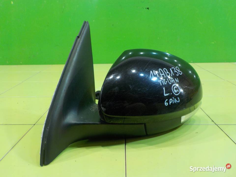 VW TIGUAN I 14 TSI 09r 5D lusterko lewe Lusterka zewnętrzne sprzedam