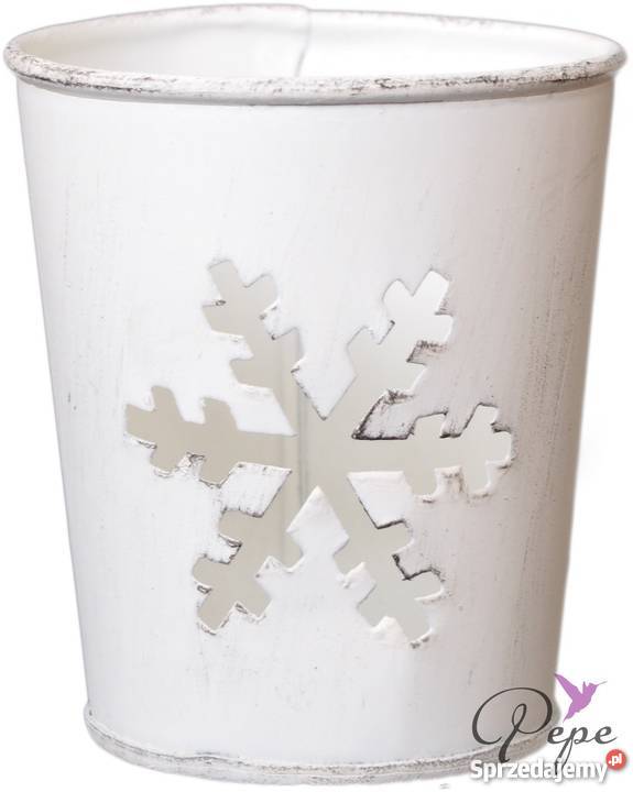 Świecznik metalowy Symbol Łódź sprzedam