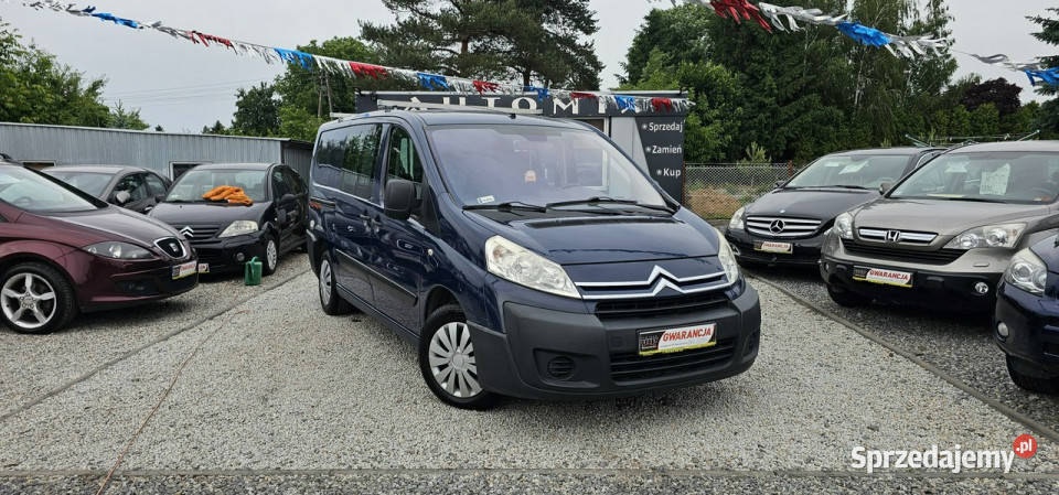 Citroen Jumpy Combi SPRZEDANY Długa brygadówka Rok produkcji 2009 dolnośląskie sprzedam