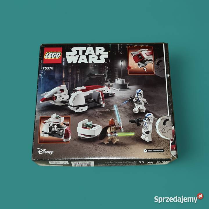 Lego Pudełko i Instrukcja 75378 BARC Speeder Warszawa