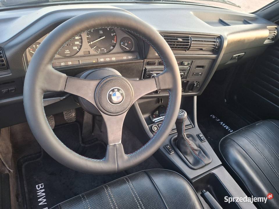 Bmw e30 baur tc 20 benzyna manual 1984 wąska światła przeciwmgielne Seria 3 Kielce