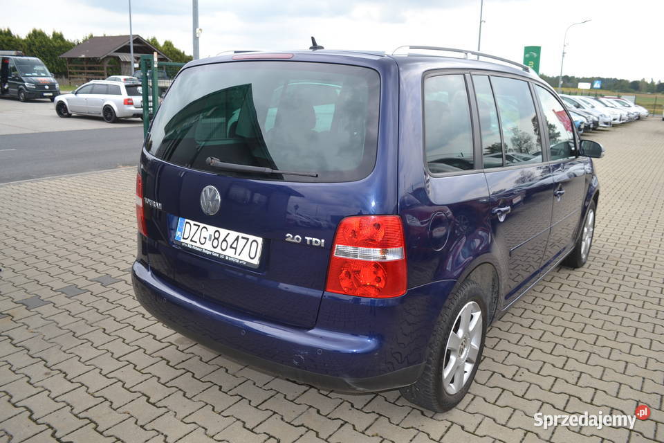 Volkswagen Touran Zarejestrowany 2 tempomat Zgorzelec