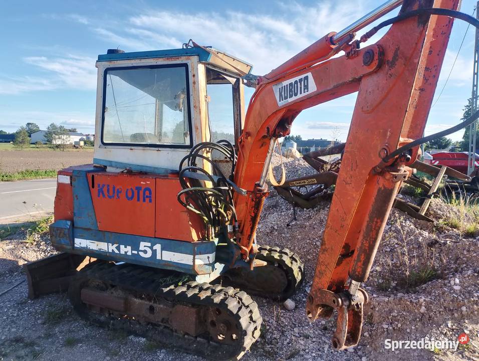 Mini koparka Kubota KH51 Motoryzacja Dminin