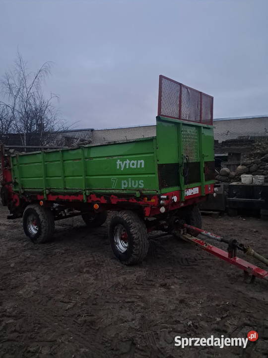 Rozrzutnik obornika unia tytan 7 plus Szczuczyn