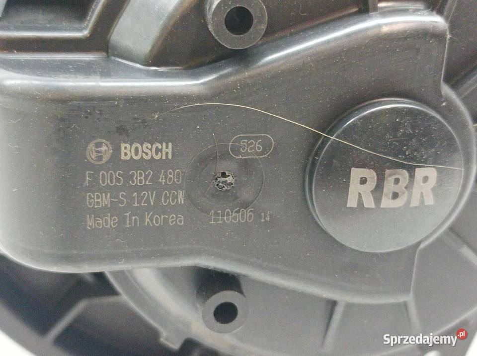DMUCHAWA NAWIEWU REZYSTOR KPL F00S3B2480 Kia Rio osobowe świętokrzyskie