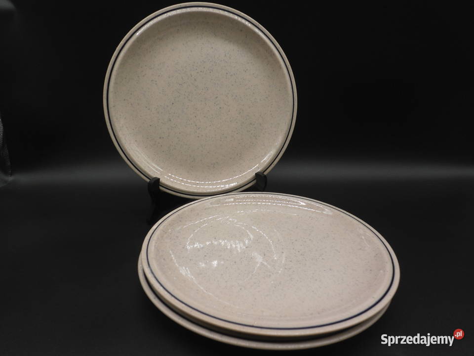 Talerze płytkie obiadowe Colditz 3 wielkopolskie Raszków