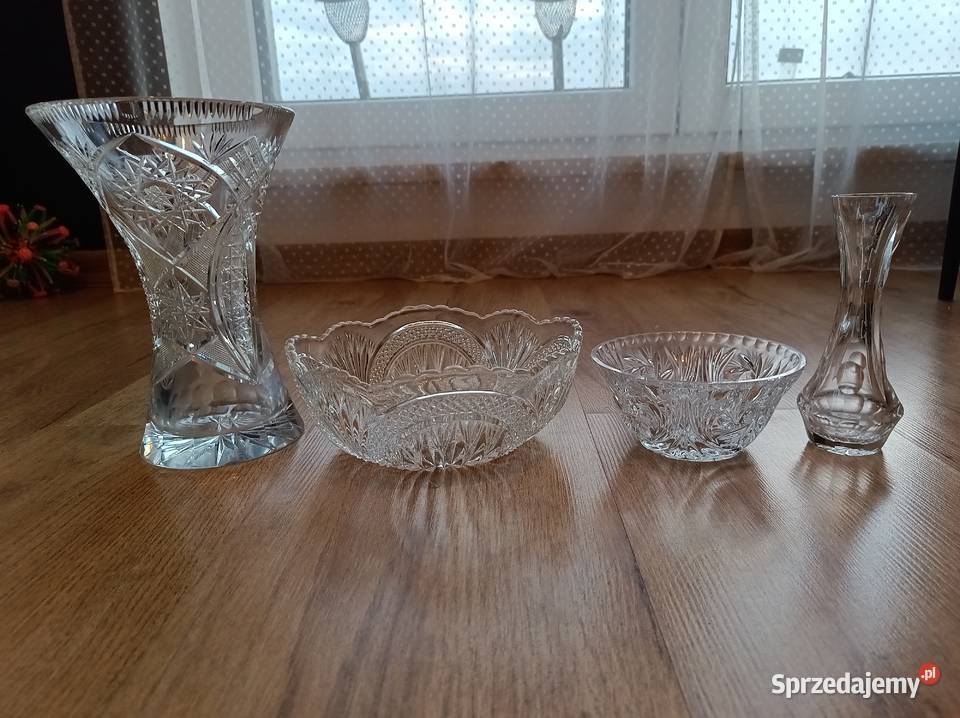 Kryształ z czasów PRL Porcelana i szkło mazowieckie Warszawa